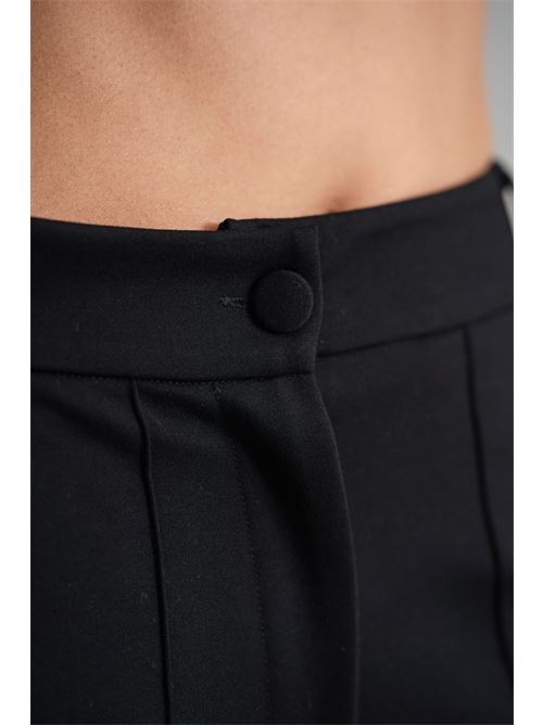 Pantalone punto milano GM by Gai Mattiolo | GM3482NERO